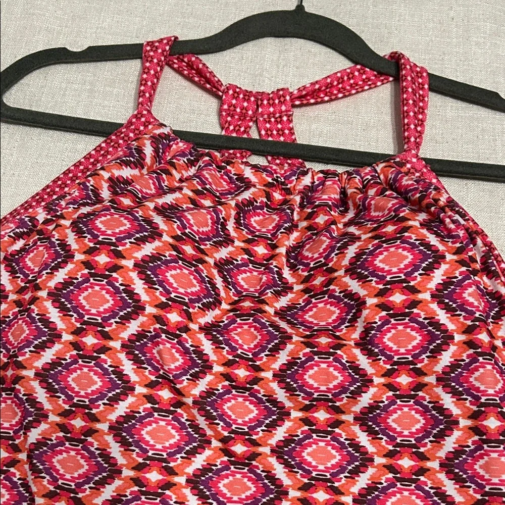 Prana Dress Women’s XL Pink Quin Geometric Mini Stretch Outdoor - Picture 13 of 15